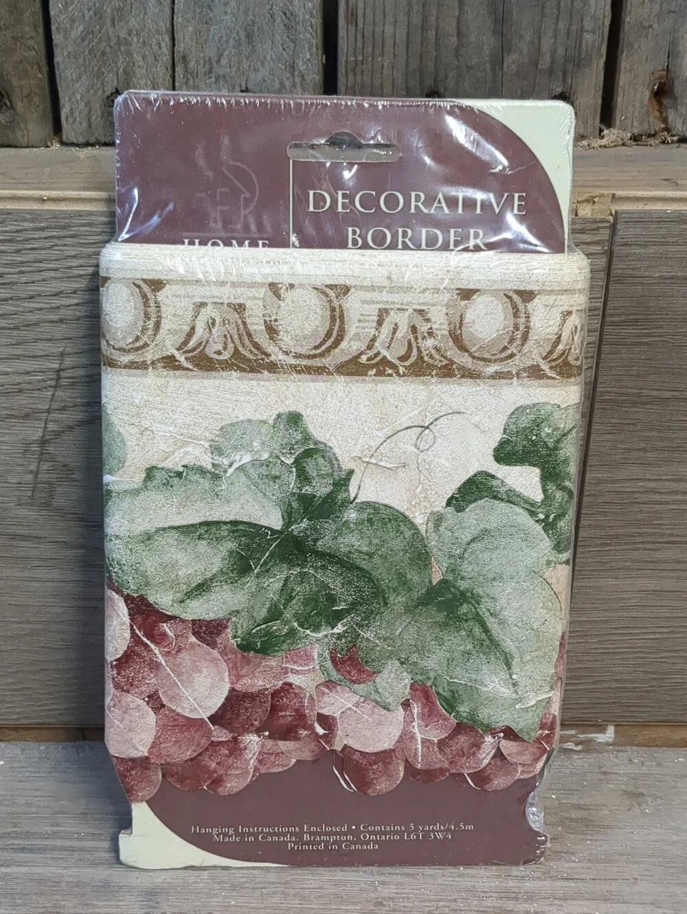 Grapevine Decorative Border New